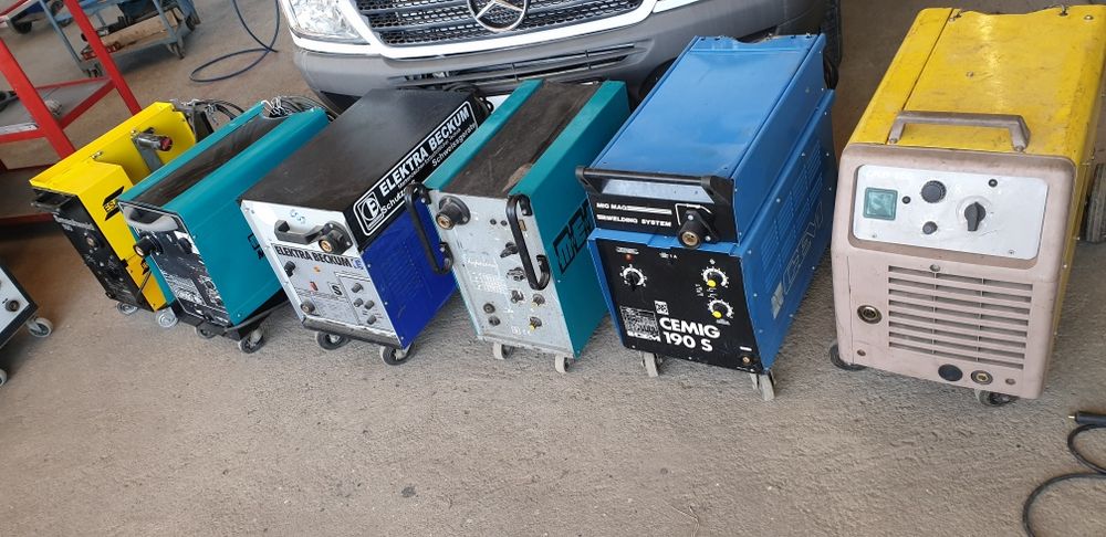 Aparat de sudura Esab Kemppi Fronius Merkle Elektra Beckum Migatronic