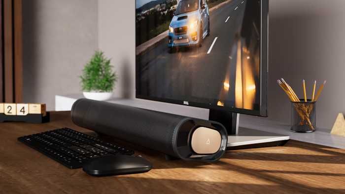 Creative Stage Pro Soundbar 2.1 Bluetooth și HDMI 160W Telecomanda Nou