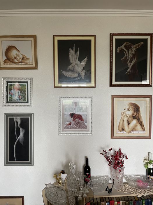 Картина вышивка