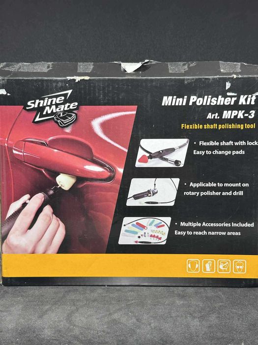 Комплект за полиране Shine Mate MPK-3 Mini Polisher Kit