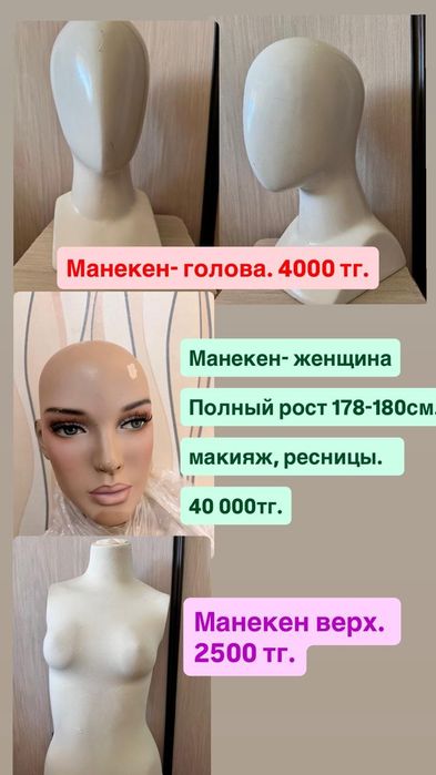 Манекен женщина полный