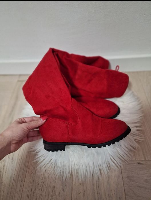 Cizme piele intoarsa