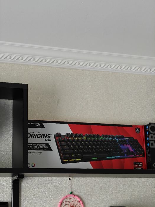 Клавиатура hyperx alloy origins pbt cherry