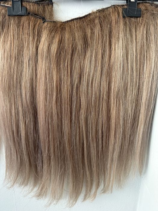 Естествена руса коса на треса