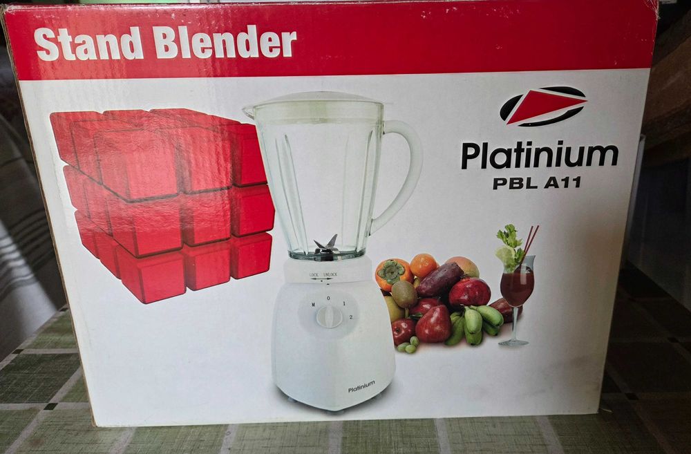 Blender platinium 1,5 l vas sticla
