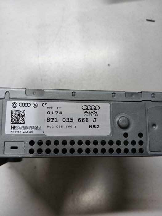 Cd Player Auto Audi Q5 8Rb 2008 - > 8T1035666J