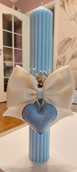 Lumanare botez. Lumanare botez handmade premium. Lumanare botez personalizata