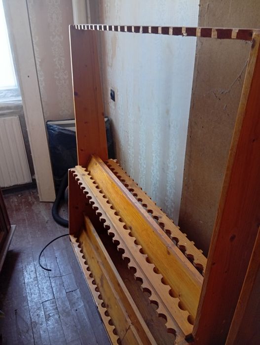 Дървени стойки за въдици-2бр