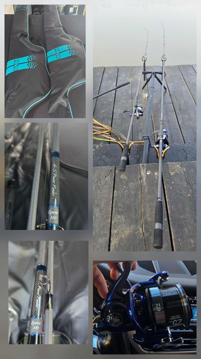 2 combouri feeder Free Spirit HI S + Daiwa TDR