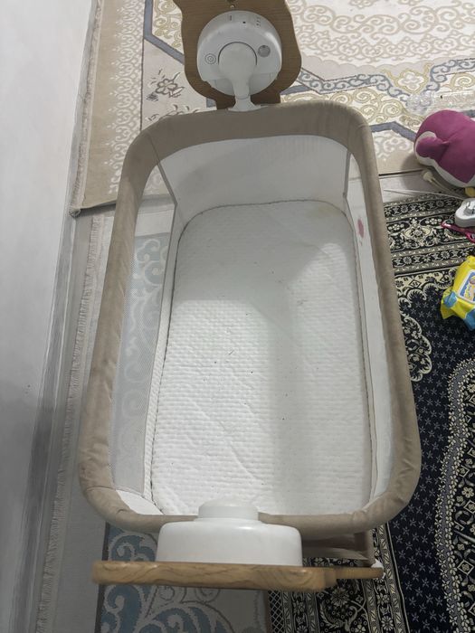 Электрически люлка манеж. 20000 тг