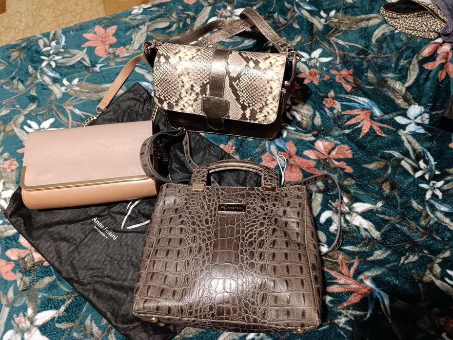 Poșete piele Anna Fellini