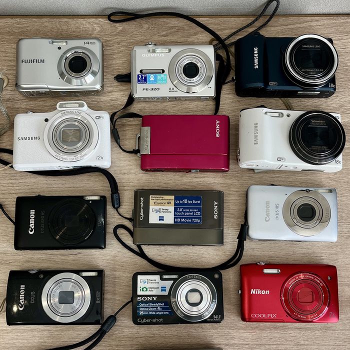 Цифровик ретро мыльница