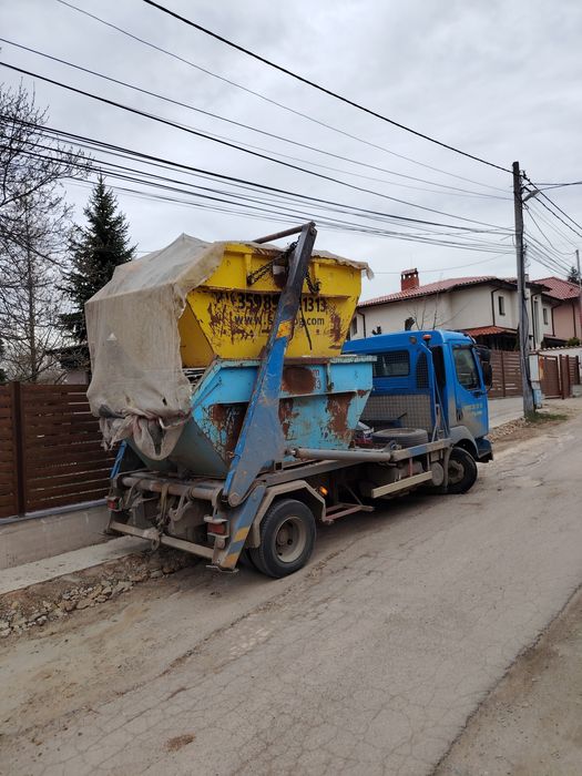 Контейнери под наем 4-40куб. Събаряне на сгради, Багер, Извозване, Къртачни услуги!