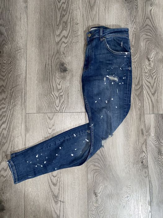 Blugi Slim Fit Bershka Noi