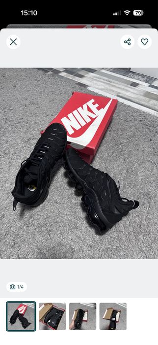 Nike VaporMax Black 45 EU 46 EU