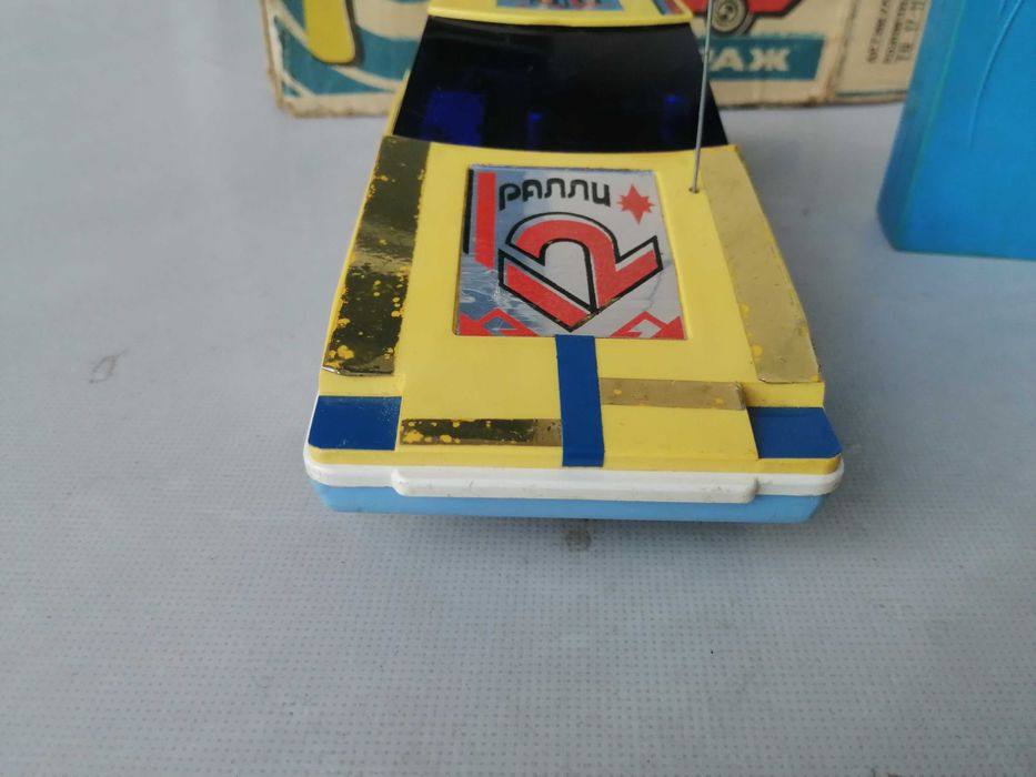 ВИНТИДЖ ИГРАЧКА, СССР, Спортна кола, Рали, Радиоуправляем модел.