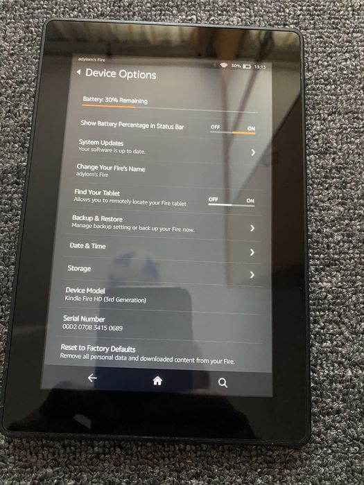 Amazon Kindle Fire HD Generatia 3