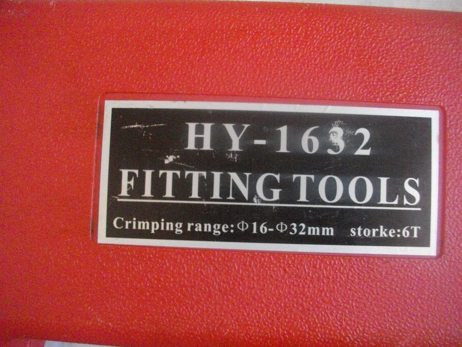 Оберфреза 1100W Матрици 20-32мм за ръчна преса пресклещи фитинги тръби