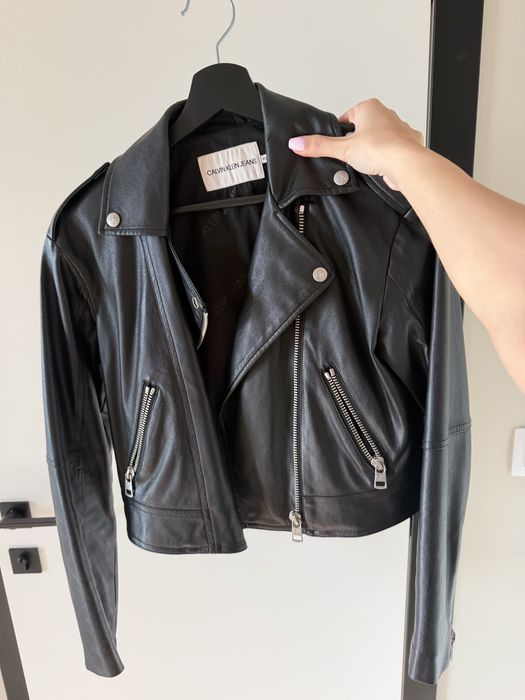 Кожено яке Calvin Klein