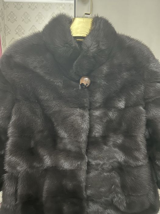 Норковая шуба авто-леди