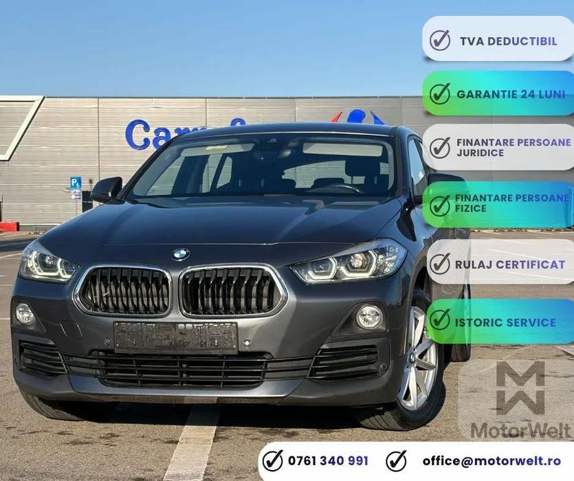 BMW X2 Istoric complet BMW/Faruri LED/Scaune incalzite/ Garantie 24 luni