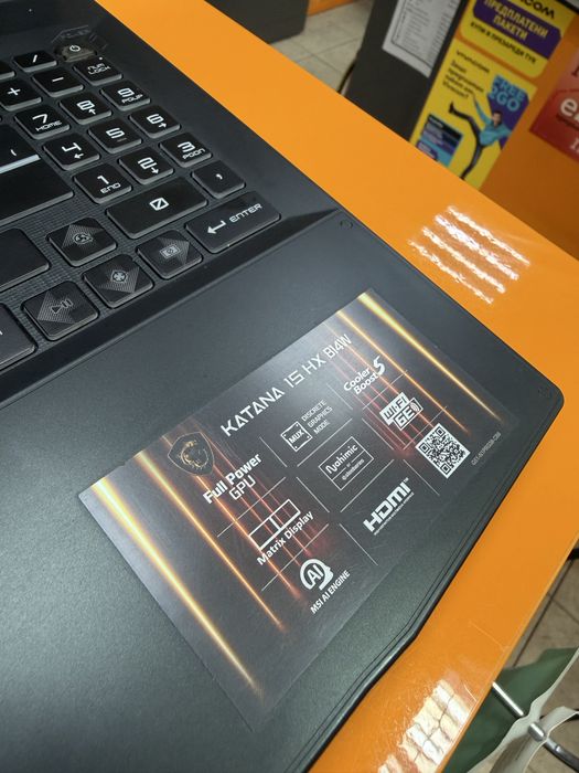 Геймърски Лаптоп MSI Katana 15HXB14W