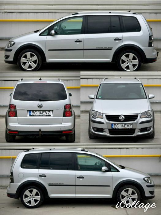 Volkswagen Touran Cross 2008 2.0 TDI 140CP | Clima | Scaune încălzite | Xenon | Pilot |