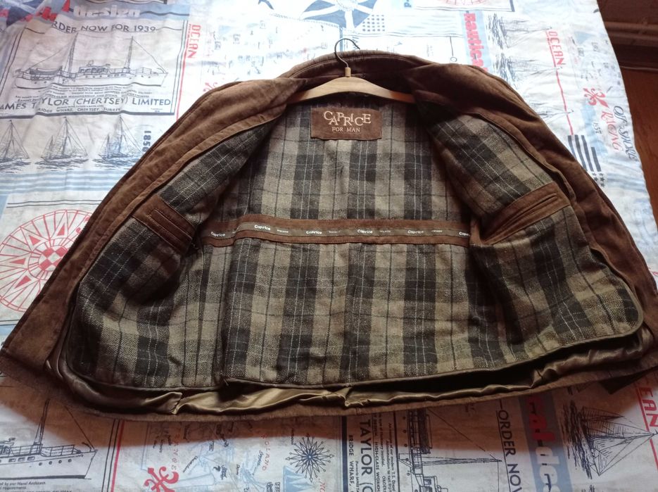 Мъжка шуба със сваляема подплата