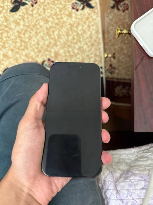 Iphone 15 pro blue titanium