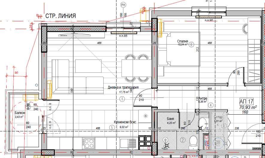 Продава се Двустаен апартамент в София, Слатина - 81 кв.м за 1304 €/кв.м - Снимка #2