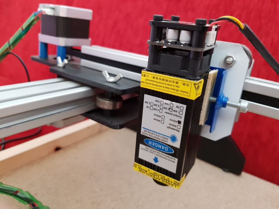 Gravator laser 2.5W si 450nm