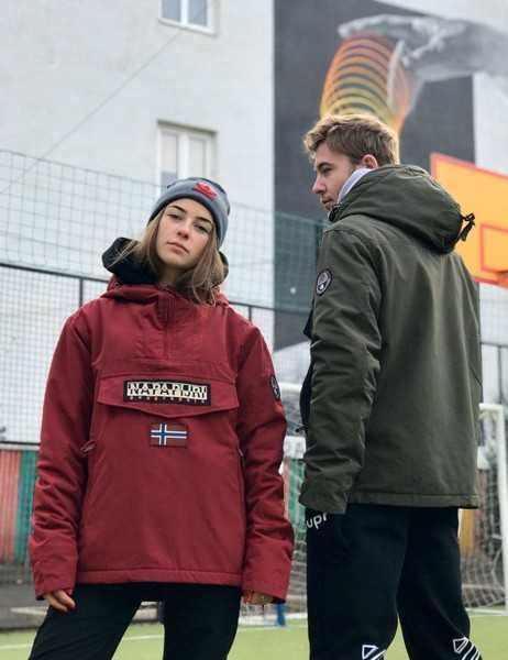 NAPAPIJRI Rainforest Анорак Куртка - Winter Зеленая S размер Доставка