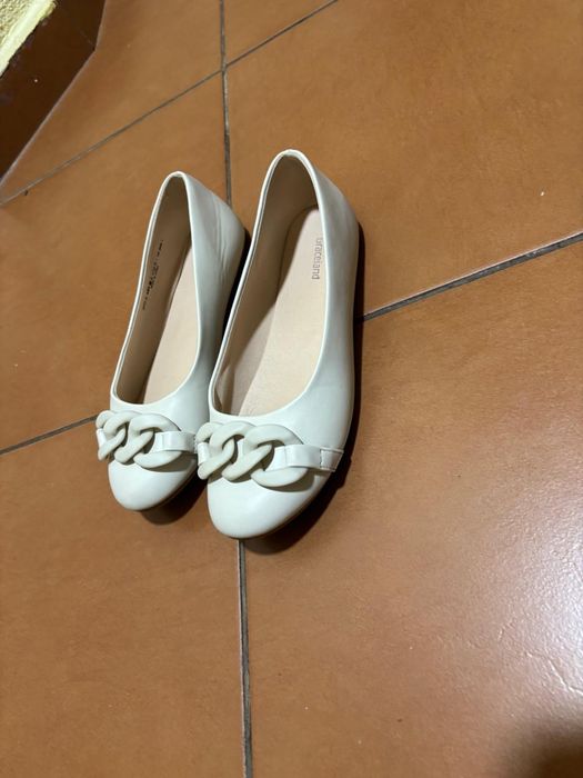 Pantofi fete,Nr 38, culoare alba