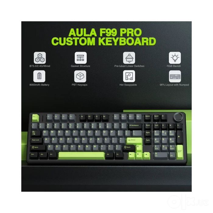 Механическая клавиатура Aula f99 pro