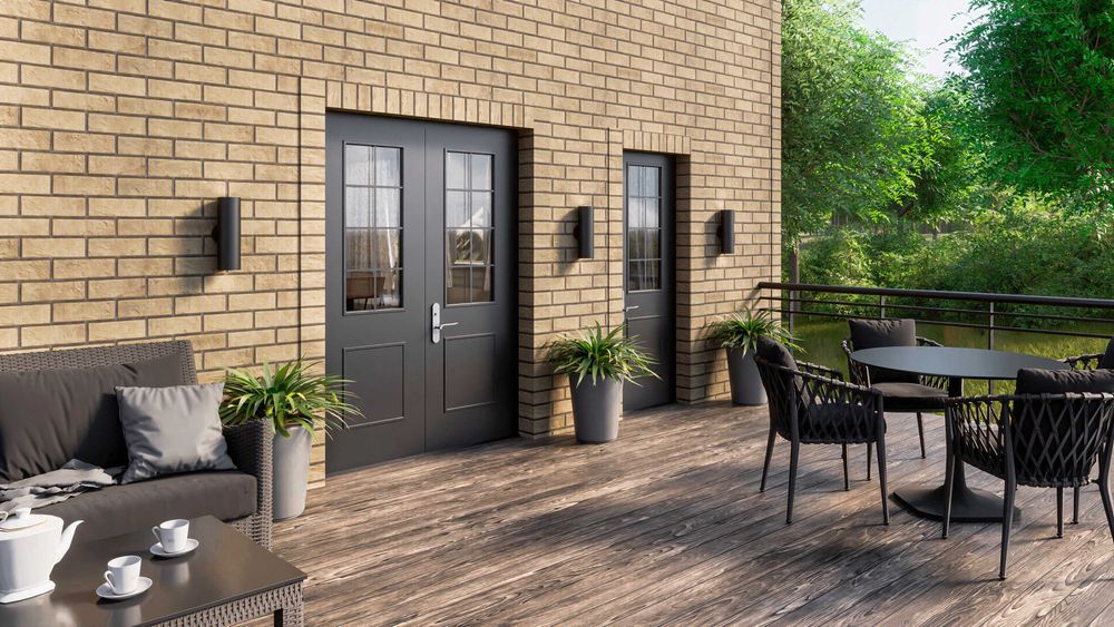 Панели под Кирпич. Водосток, сайдинг, черепица, утепление, софиты.