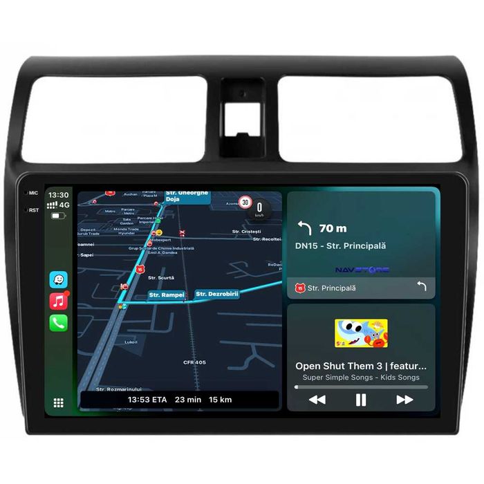 Navigatie Dedicata Suzuki Swift (2003-2010), 10Inch, Bluetooth, WiFi