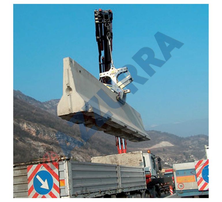 Cleste ridicare tuburi beton Furca pentru tuburi de beton max 6000 kg