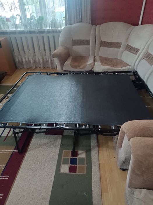 Диван раскладной угловой с креслом