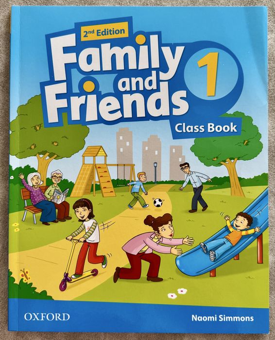 Учебник и тетрадка (нови) Family and Friends