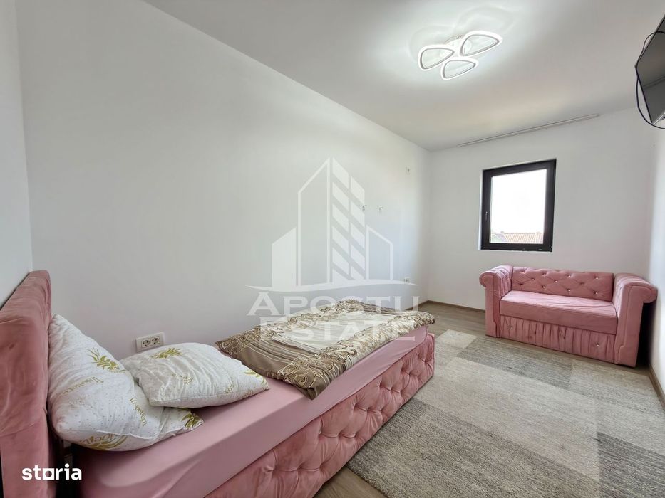 Apartament cu 3 camere complet mobilat si utilat la etajul 2 in Giroc.