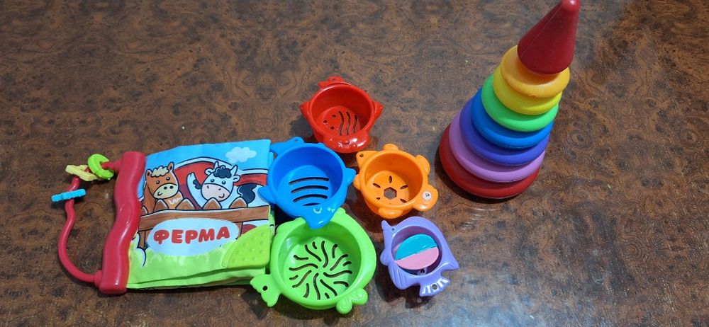 Развивающие игрушки для малышей до 2 - 2.5 лет