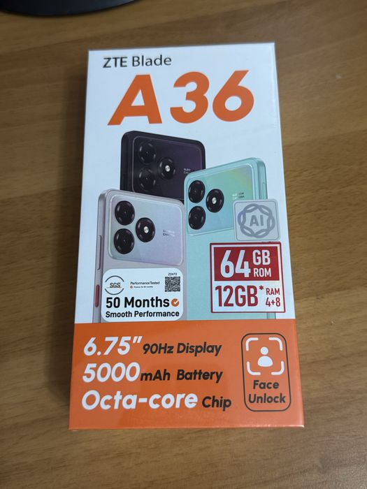 ZTE Blade A36 черный