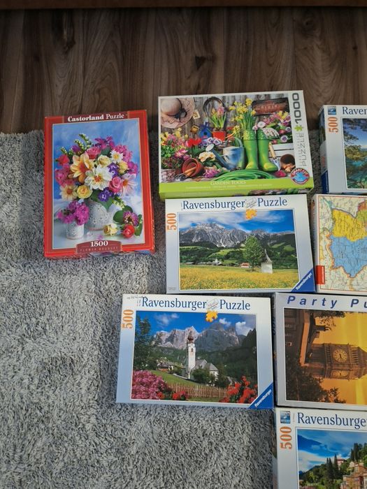 Puzzle Ravensburger, garden tools 10 noi la cutie