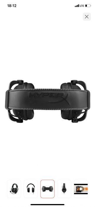 Наушник Hyper X Kingston silver