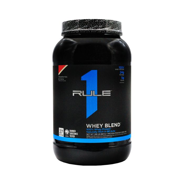 Протеин сывороточный Rule One Whey blend 28 порций 907 гр