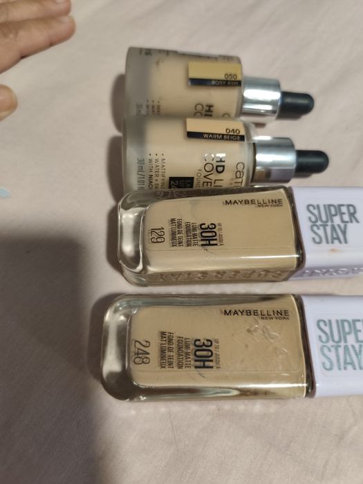 Fond de ten maybelline și catrice