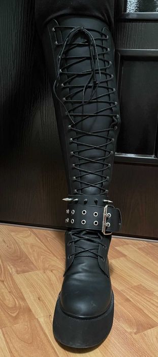 Vand ghete rock din piele naturala Moja Concept Store