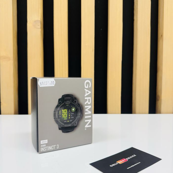 Garmin Instinct 3, 45 mm, Black
