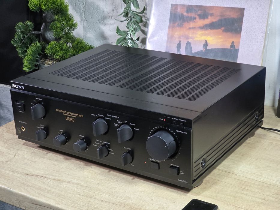 Amplificator SONY TA-F550ES, hifi stereo,  retro, made in Japan