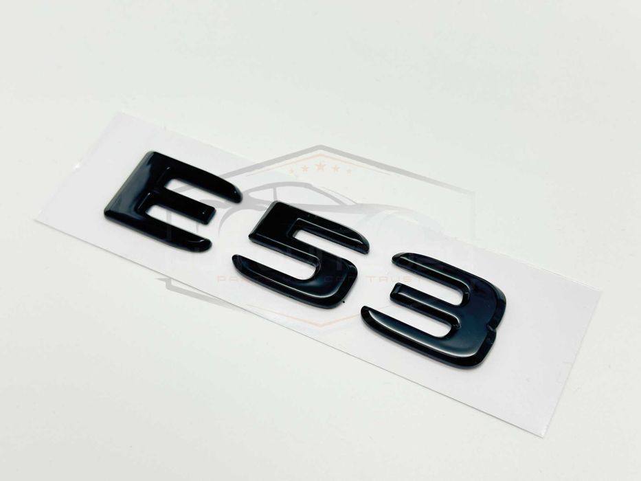 Мерцедес емблема бадж – E53, AMG, TURBO 4MATIC
